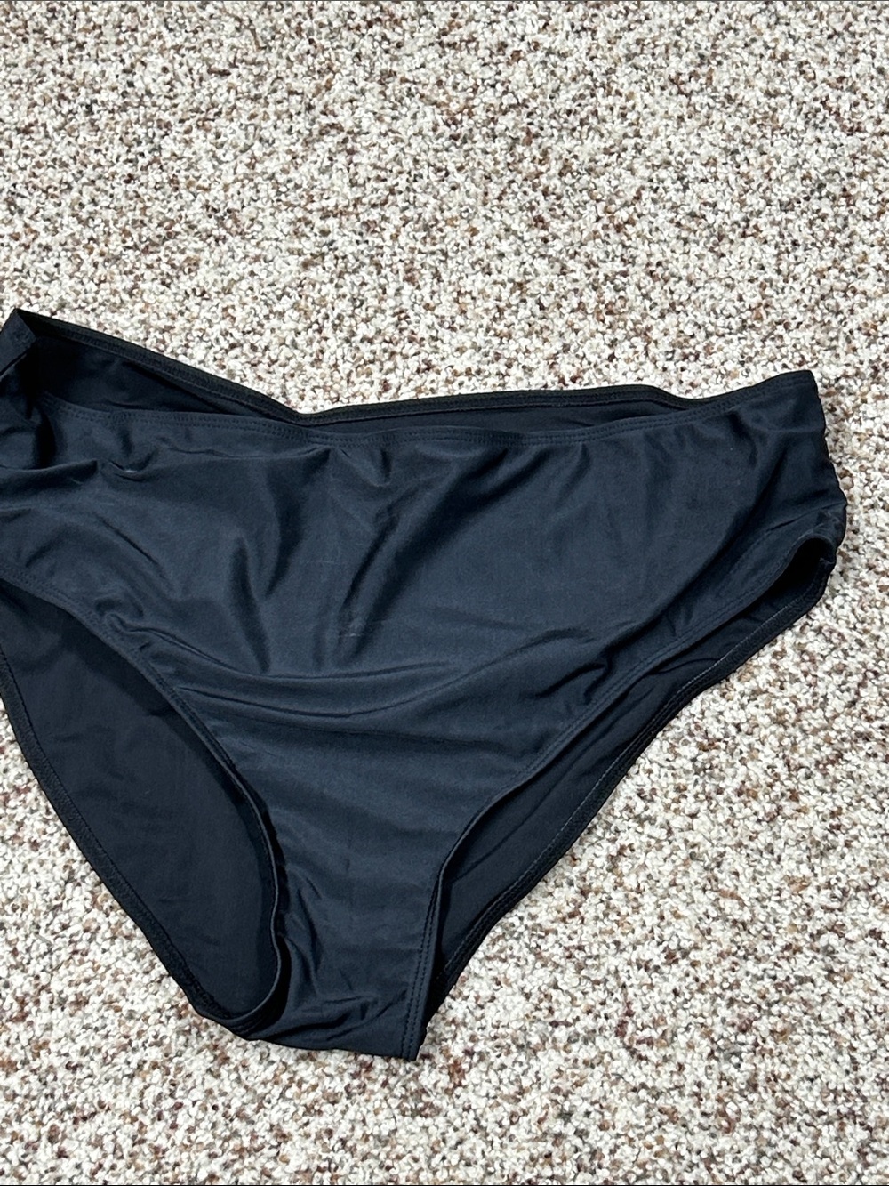 Women’s Black Swim Bottoms - Classic Coverage